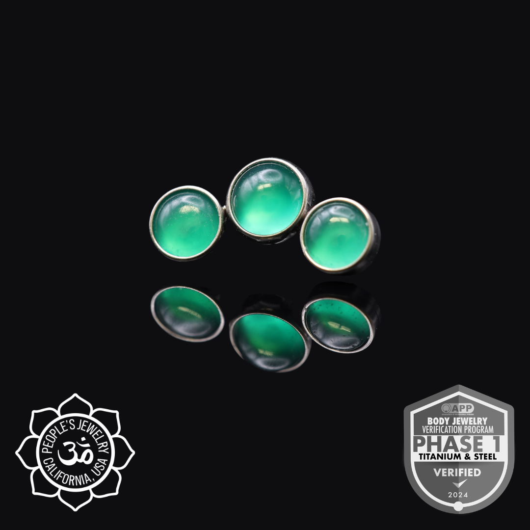 Natural Stone Arc Three - Peoples Jewelry