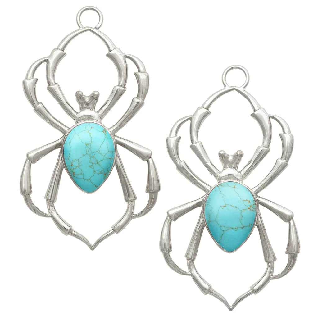 Brass Stone Arachnids by Diablo Organics - Laughing Buddha Studios SoCal
