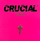 Diablo Organics - Titanium Cross Threadless End