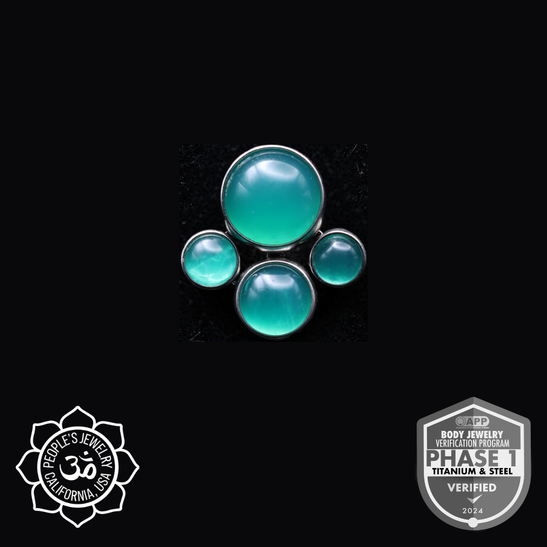 Natural Stone Amren Cluster - People's Jewelry - Laughing Buddha Studios SoCal