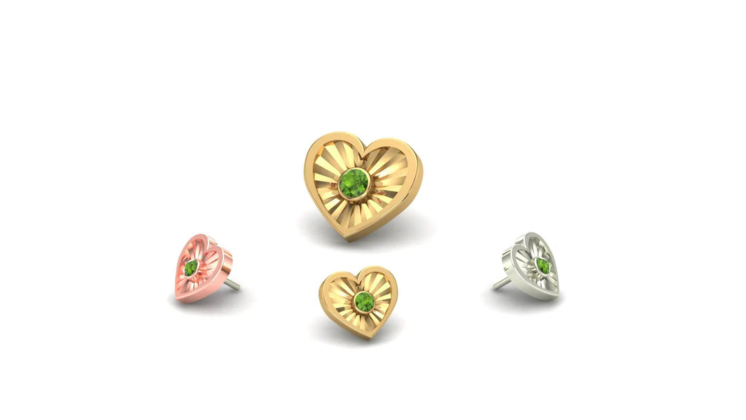 Heartburst - Mushroom Body Jewelry