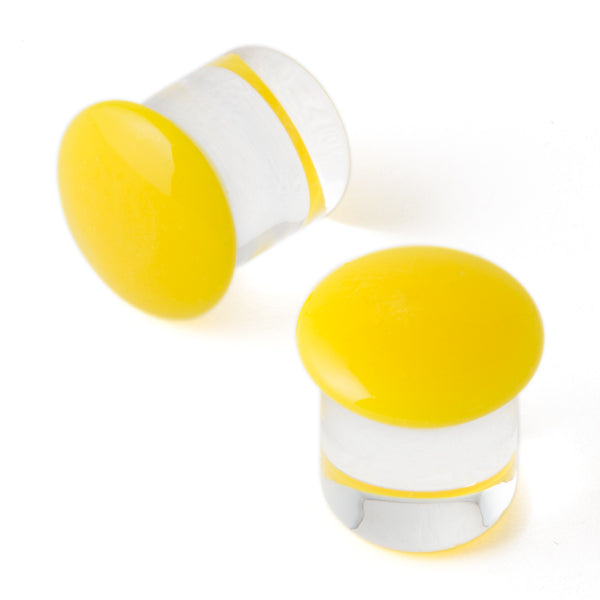 Gorilla Glass Color Front Plugs 4g (5mm)