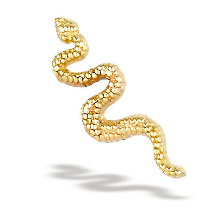 Snake Threadless End by Body Gems