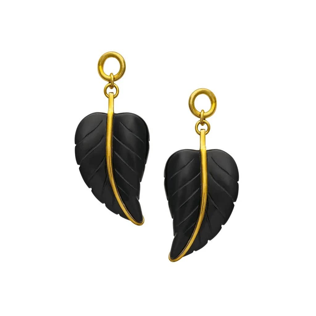 Stone and Brass Leaf by Diablo Organics - Laughing Buddha Studios SoCal