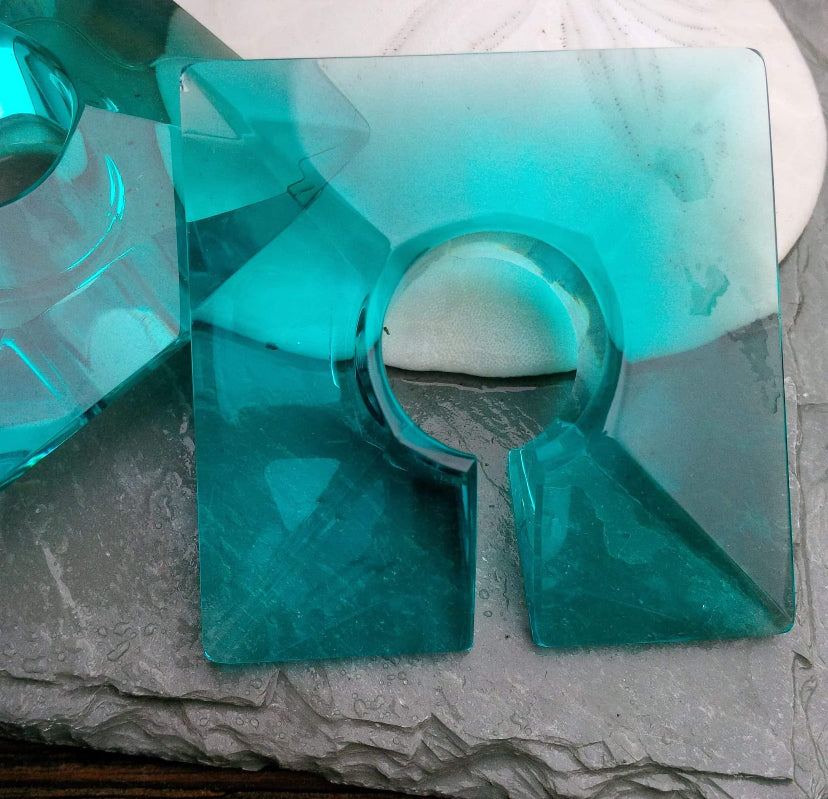 Square Weights by Gorilla Glass - Laughing Buddha Studios SoCal