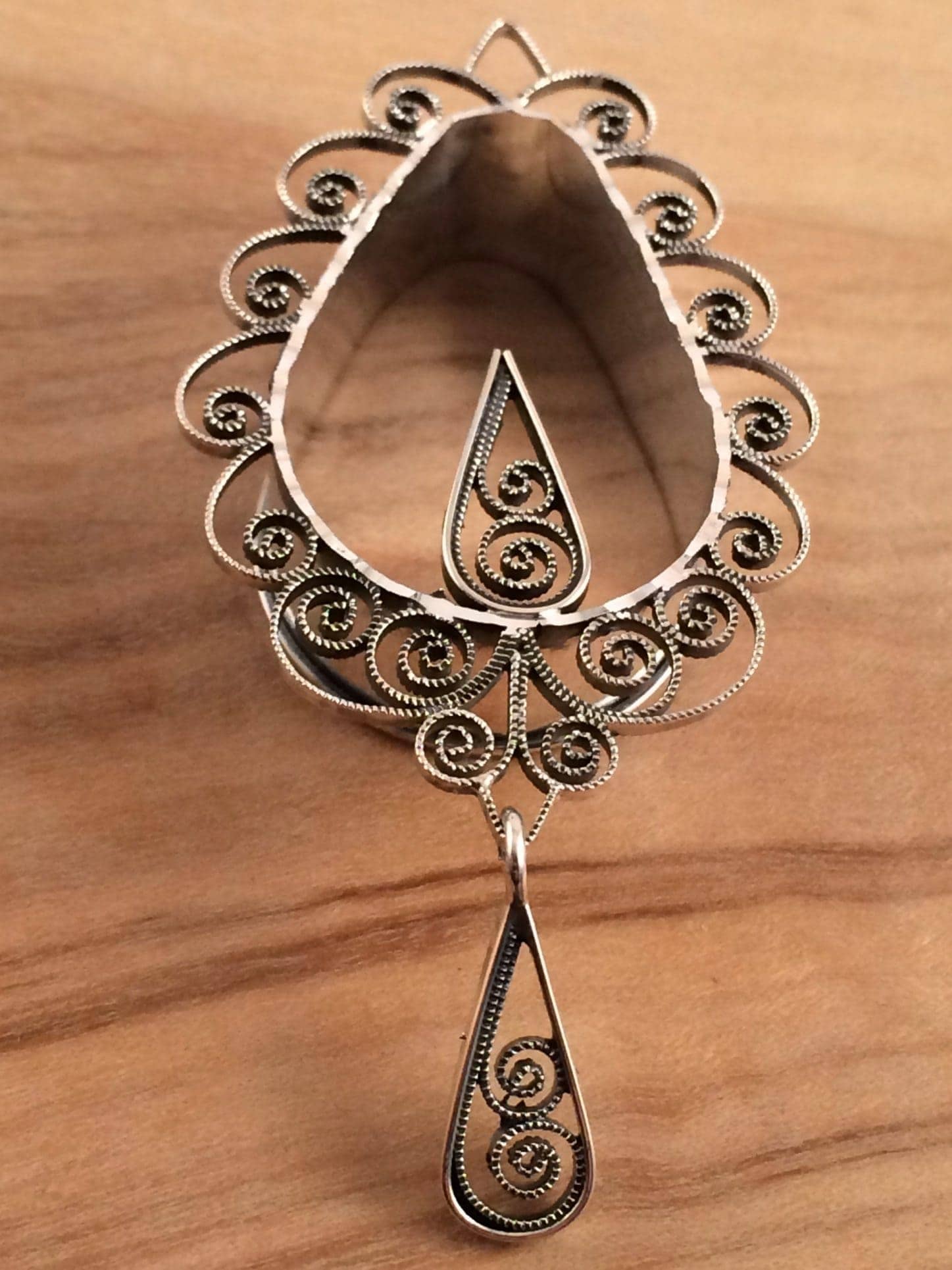 From the Heart Teardrop Eyelets by Quetzalli Jewelry - Laughing Buddha Studios SoCal