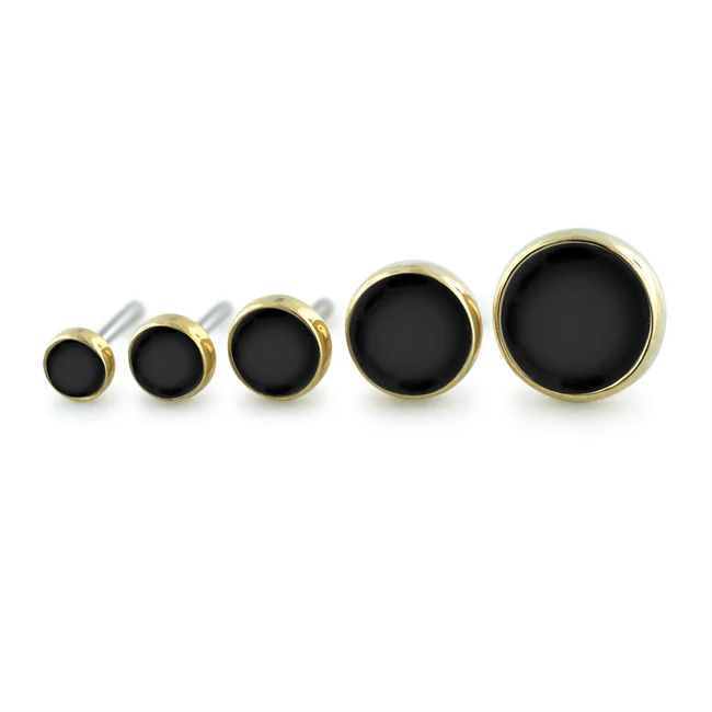 Neometal - Gold Bezel-Set Cabochons