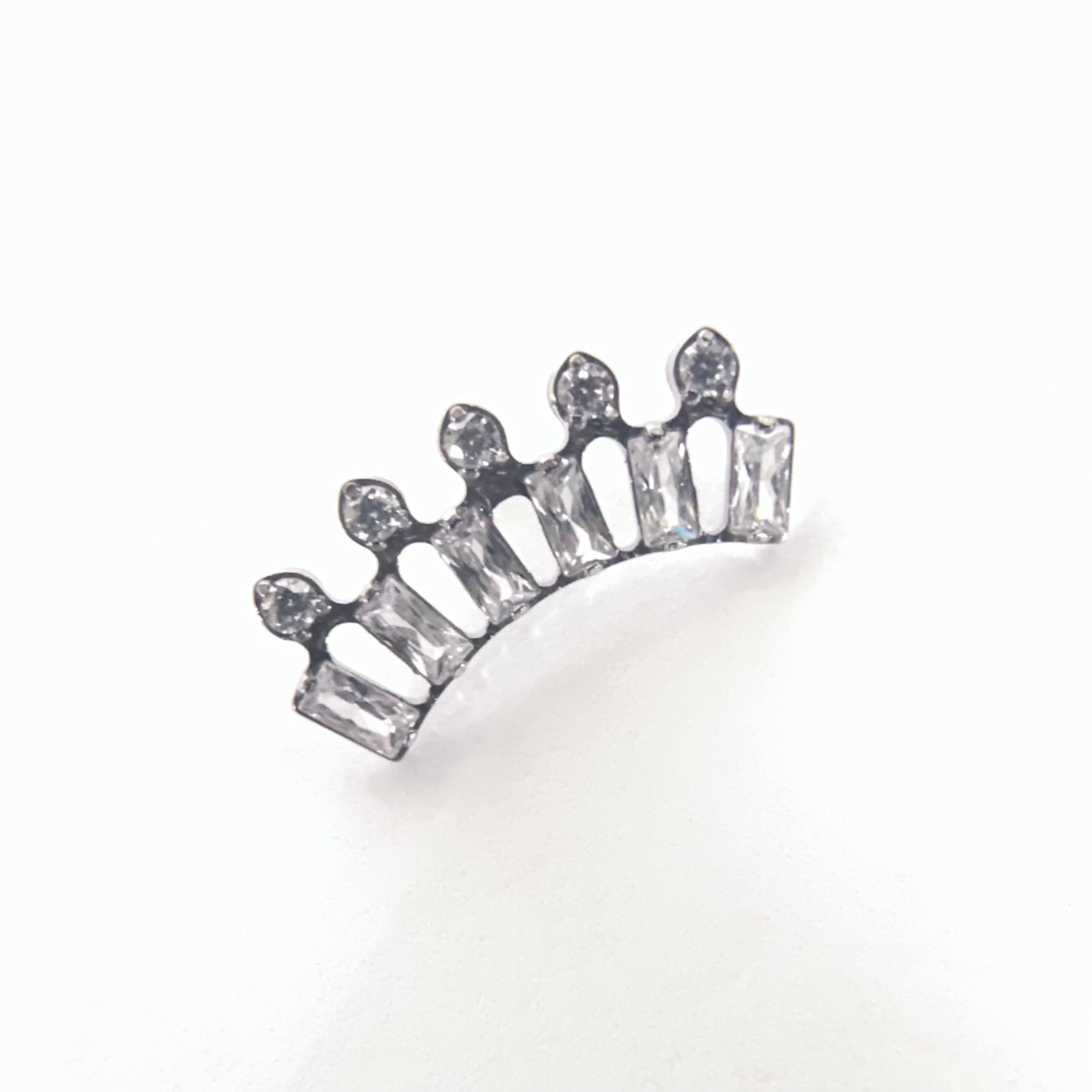 Titanium Tiara Threadless End