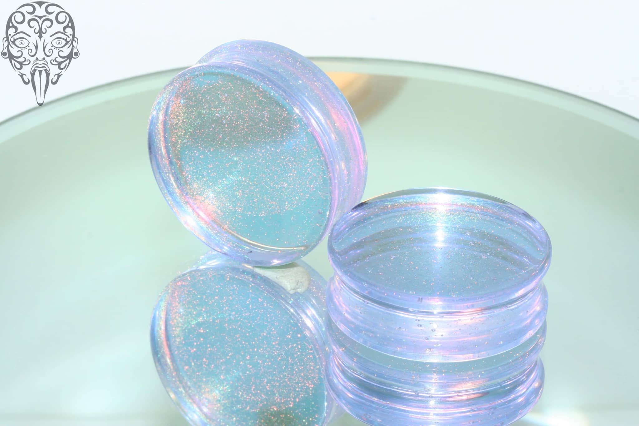 Deluxe Dichroic Plugs by Gorilla Glass - Laughing Buddha Studios SoCal