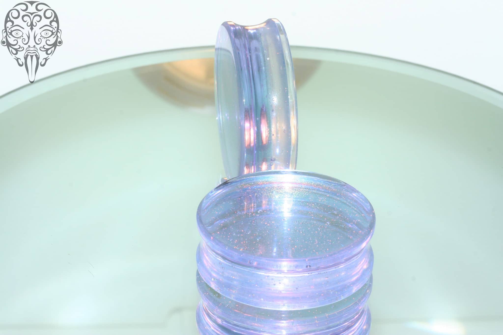Deluxe Dichroic Plugs by Gorilla Glass - Laughing Buddha Studios SoCal