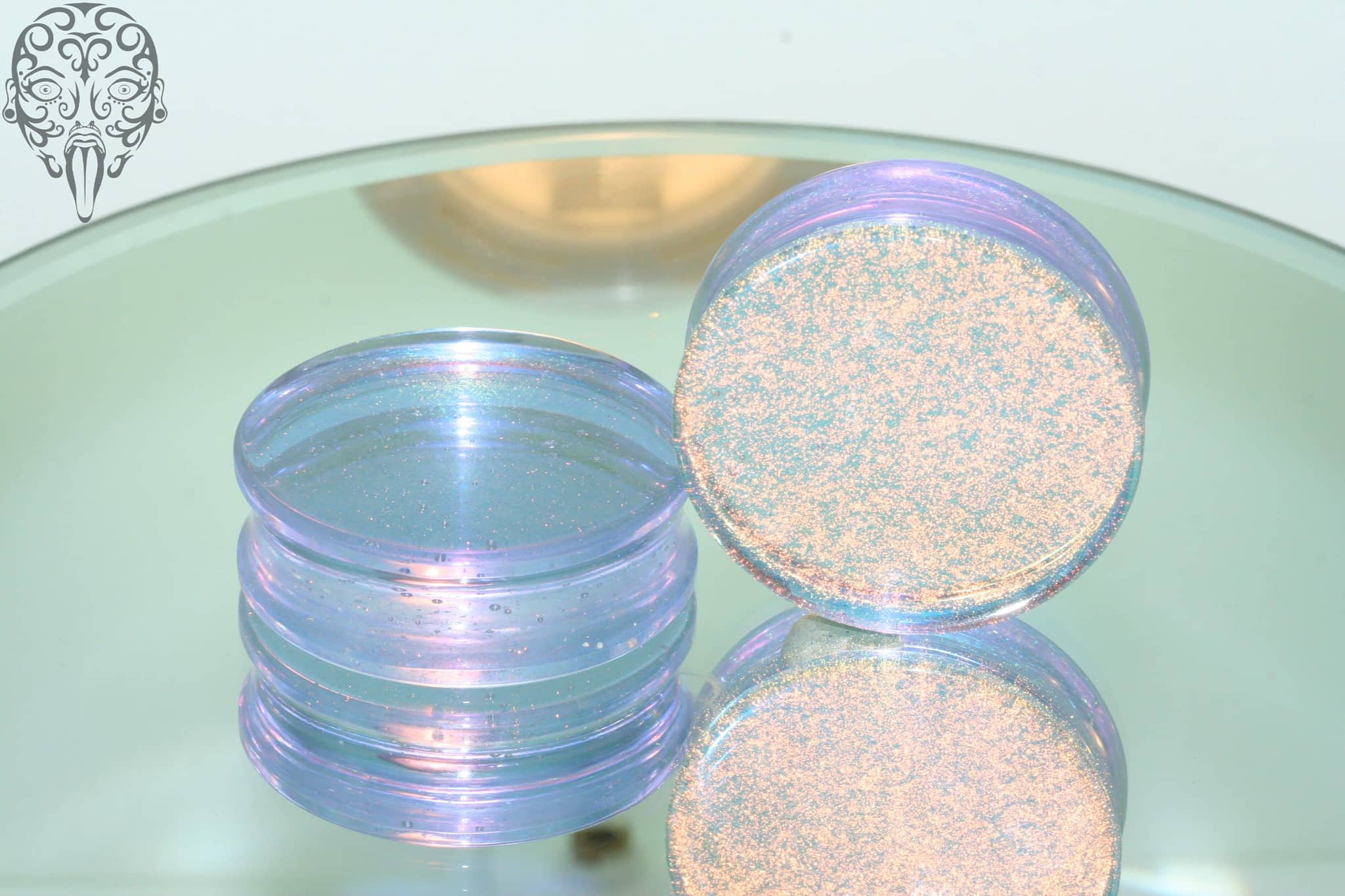 Deluxe Dichroic Plugs by Gorilla Glass - Laughing Buddha Studios SoCal