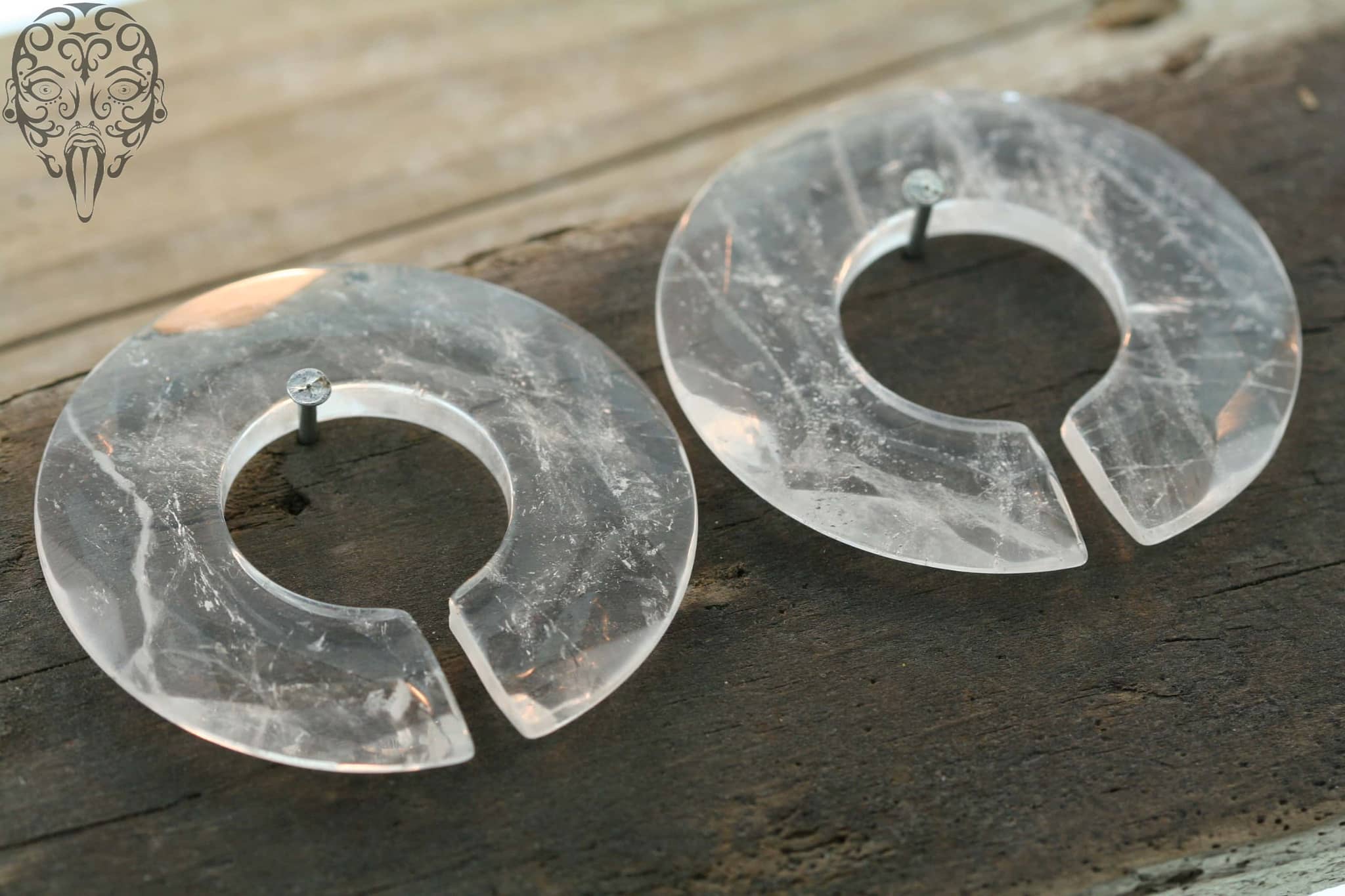 Stone Sliver Rings by Diablo Organics - Laughing Buddha Studios SoCal