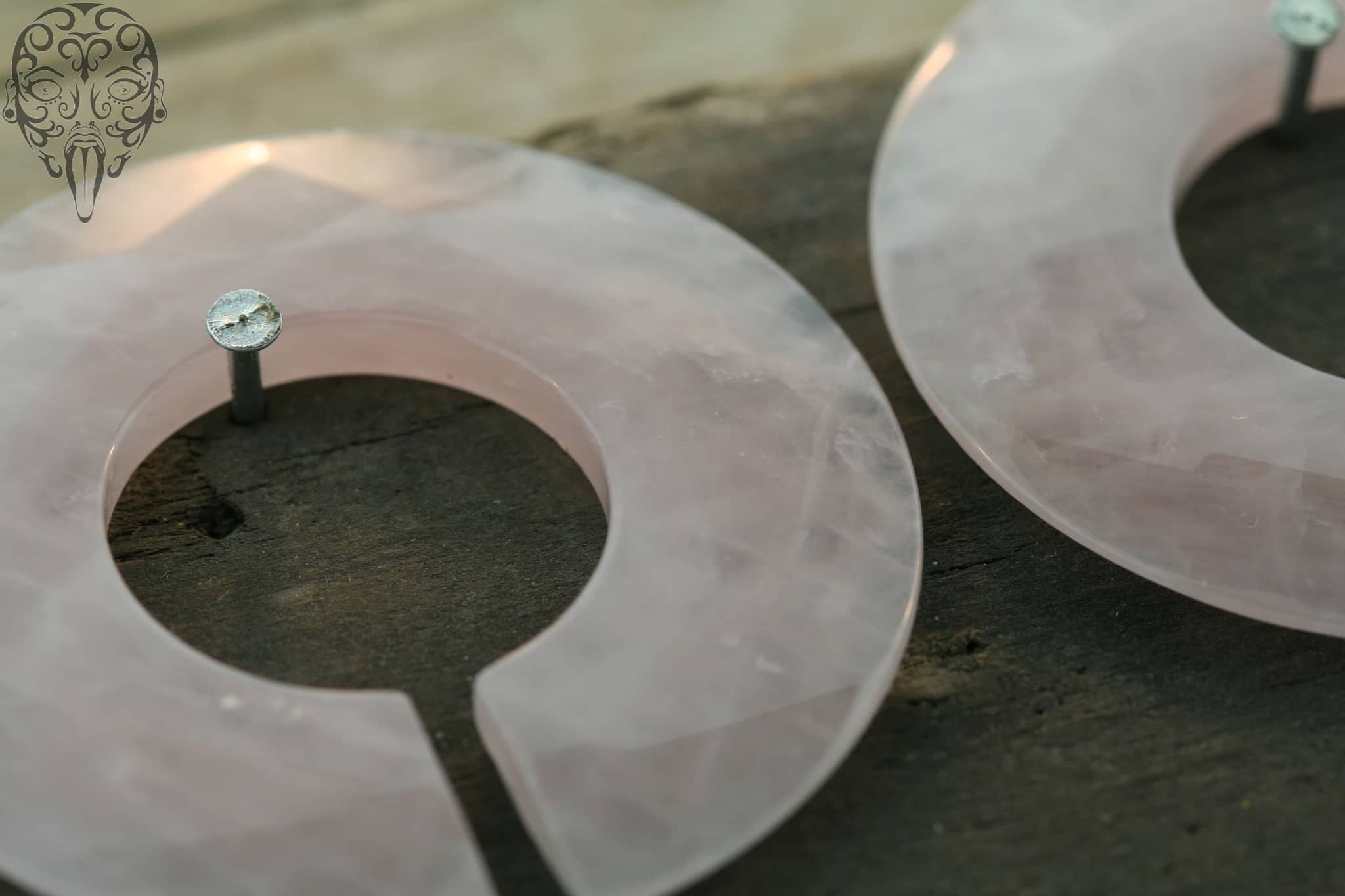 Stone Sliver Rings by Diablo Organics - Laughing Buddha Studios SoCal