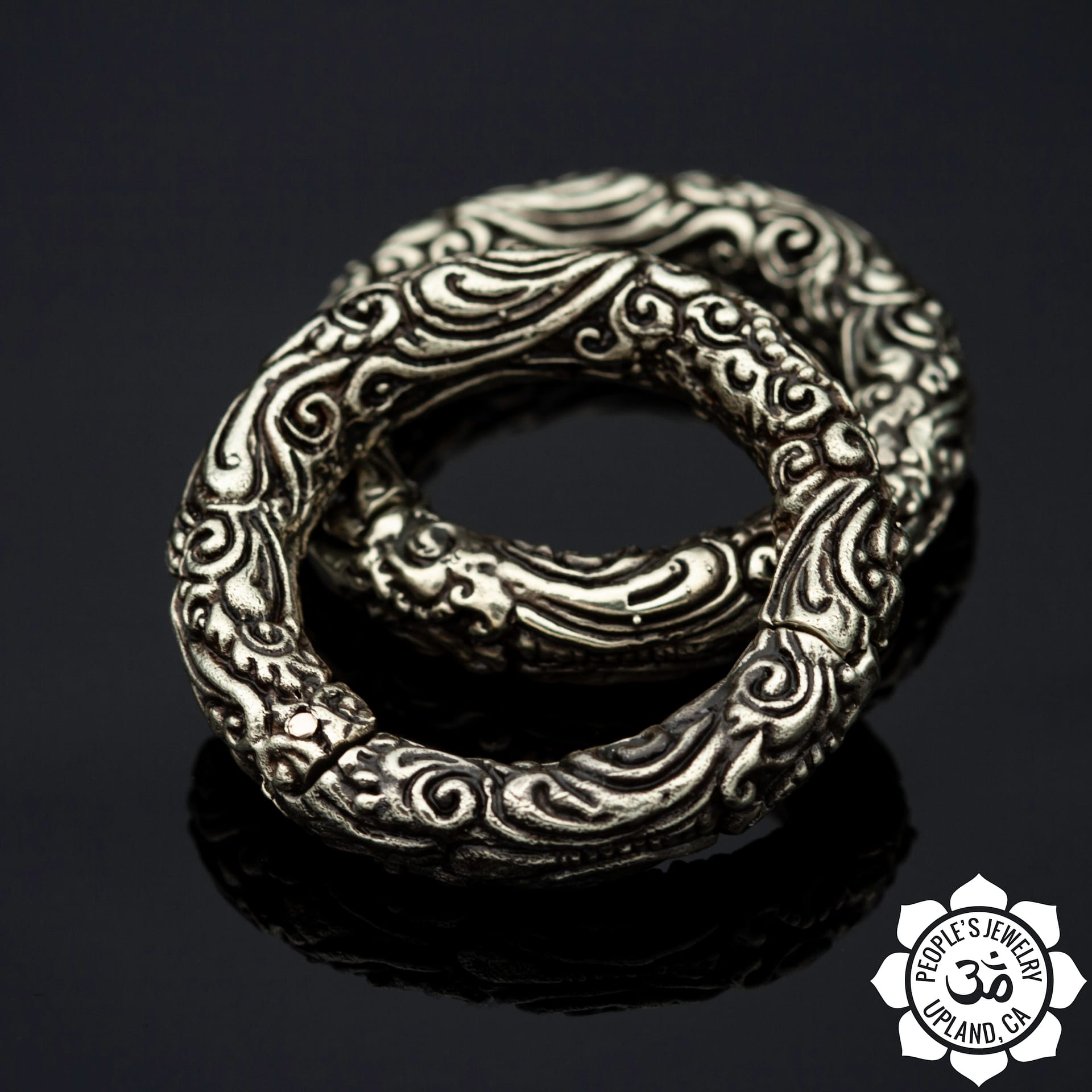 Brass Secret Garden Weights by Peoples Jewelry - Laughing Buddha Studios SoCal