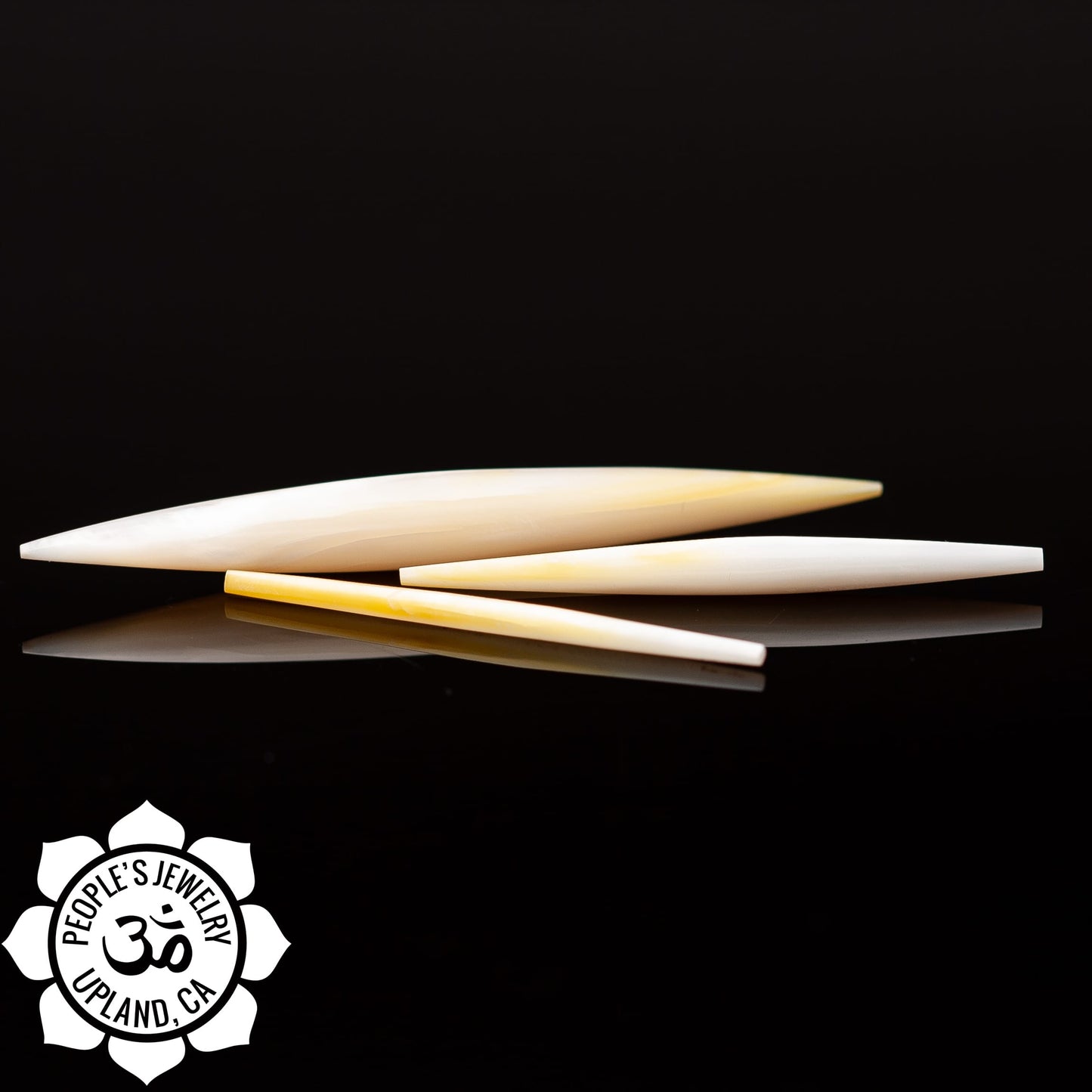 Mother of Pearl Spikes by Peoples Jewelry