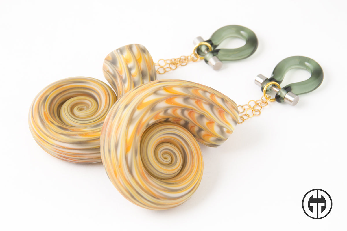 Gorilla Glass Venus Nautilus Weights - 6g (4mm)