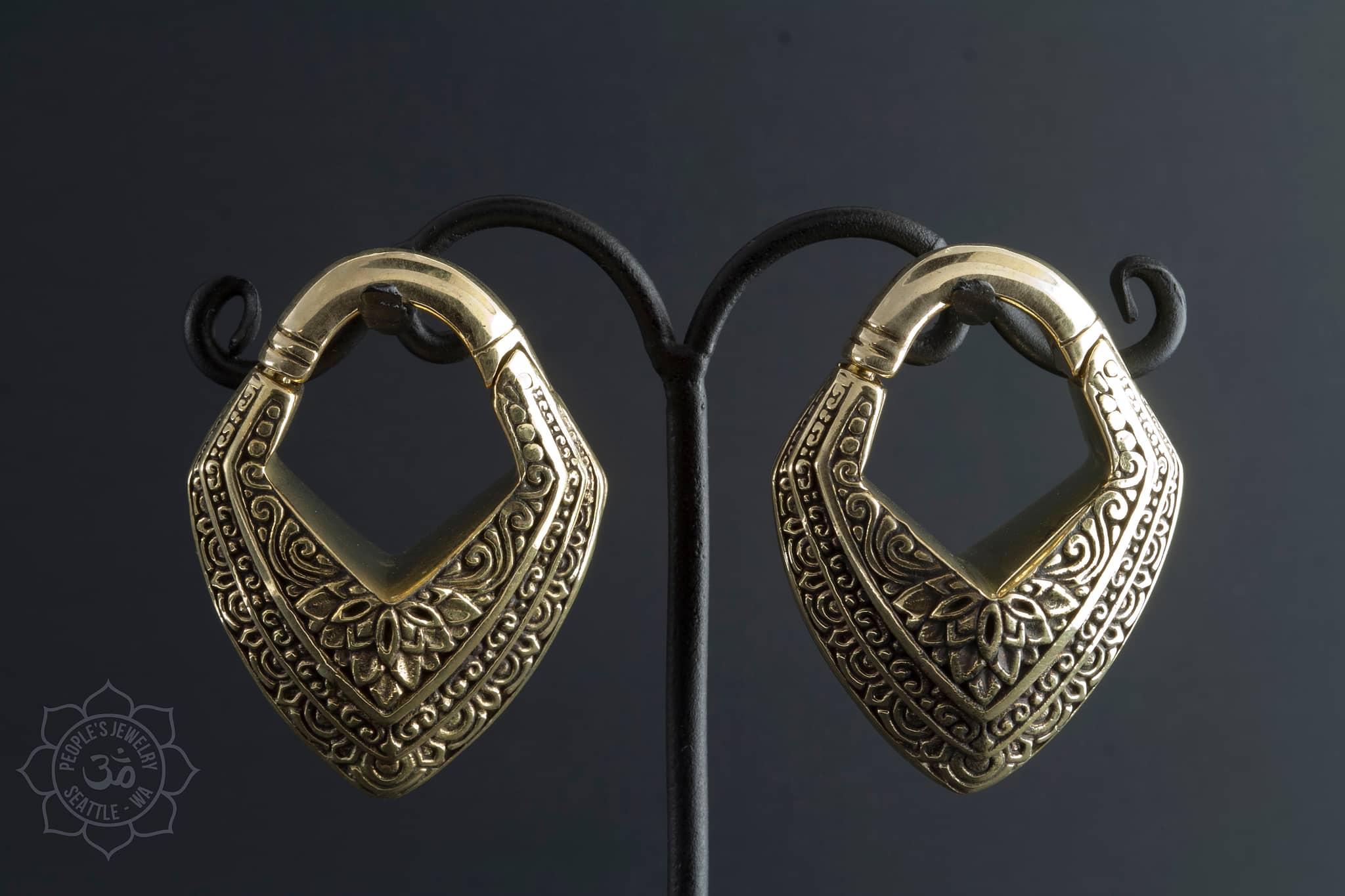 Hinged Brass Chevrons