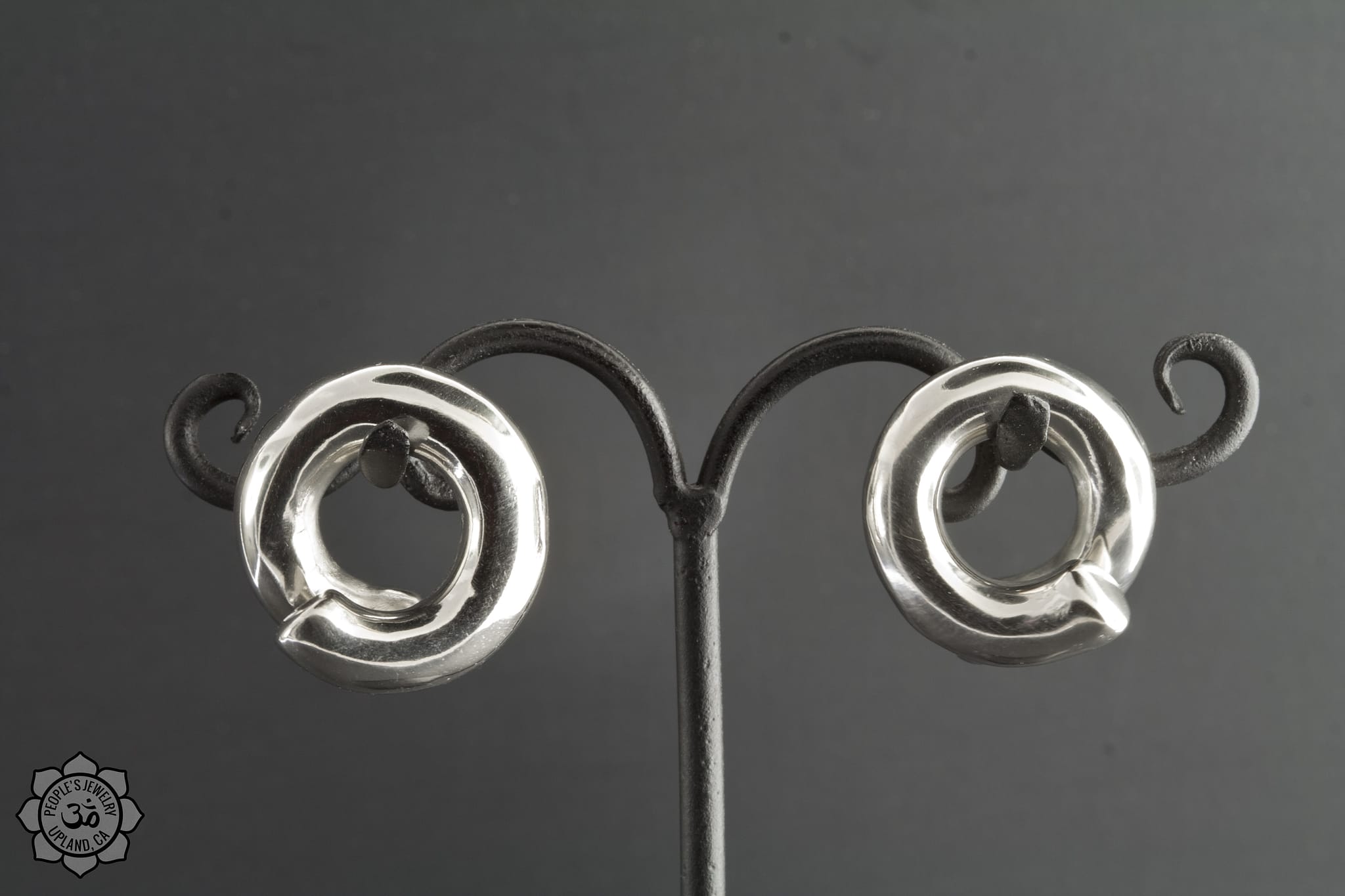 White or Yellow Brass Coils by Peoples Jewelry - Laughing Buddha Studios SoCal