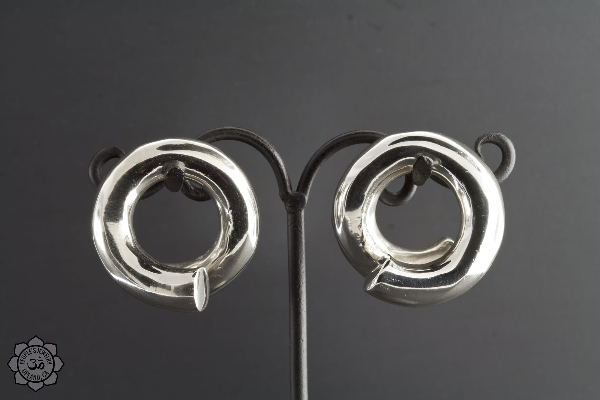 White or Yellow Brass Coils by Peoples Jewelry - Laughing Buddha Studios SoCal