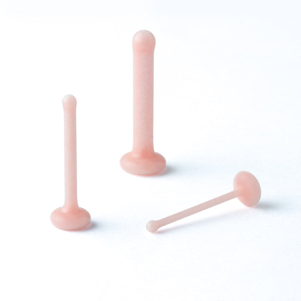 Gorilla Glass Tiny Flare Labret Retainers