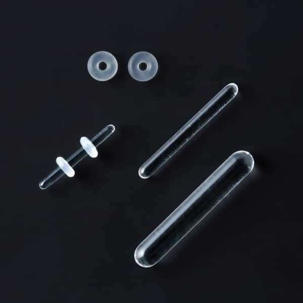 Gorilla Glass No Flare Retainers - Laughing Buddha Studios SoCal