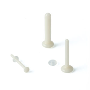 Gorilla Glass Tiny Flare Labret Retainers