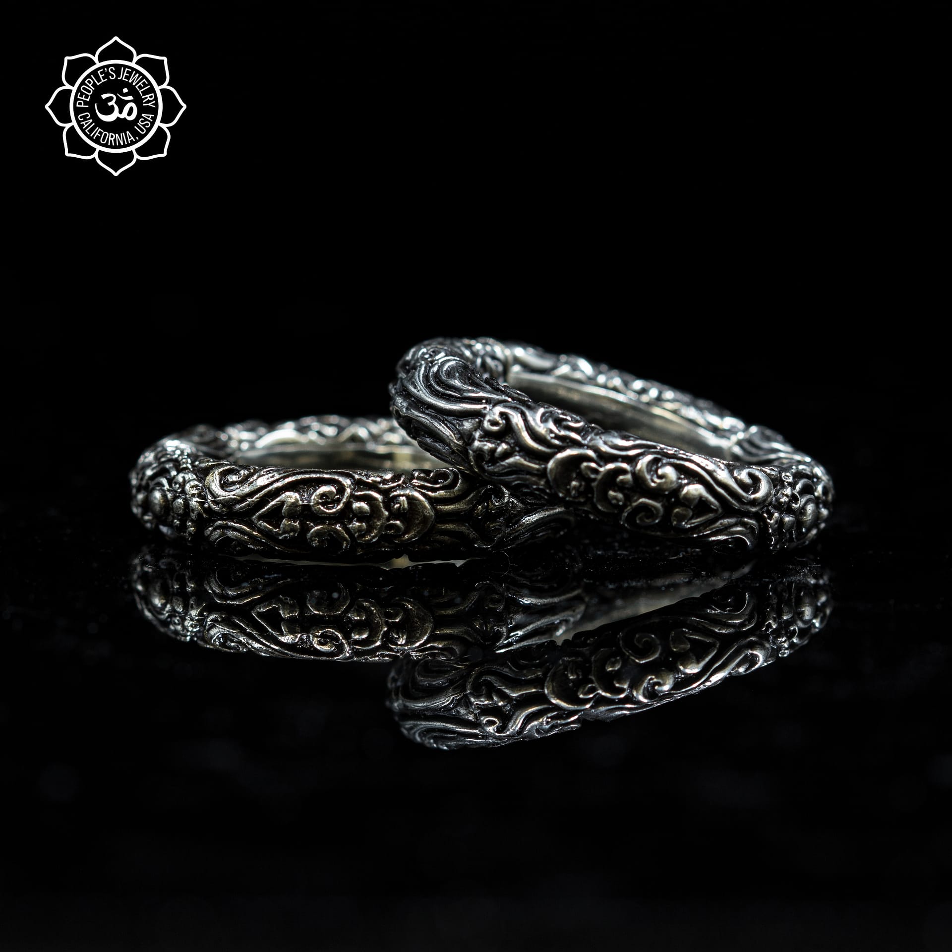 Brass Secret Garden Weights by Peoples Jewelry - Laughing Buddha Studios SoCal
