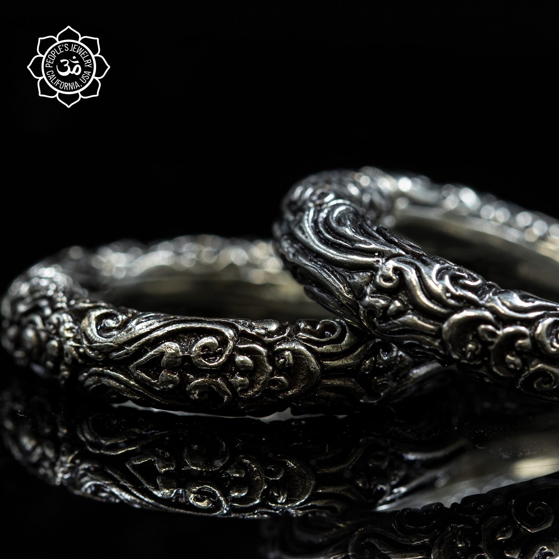 Brass Secret Garden Weights by Peoples Jewelry - Laughing Buddha Studios SoCal
