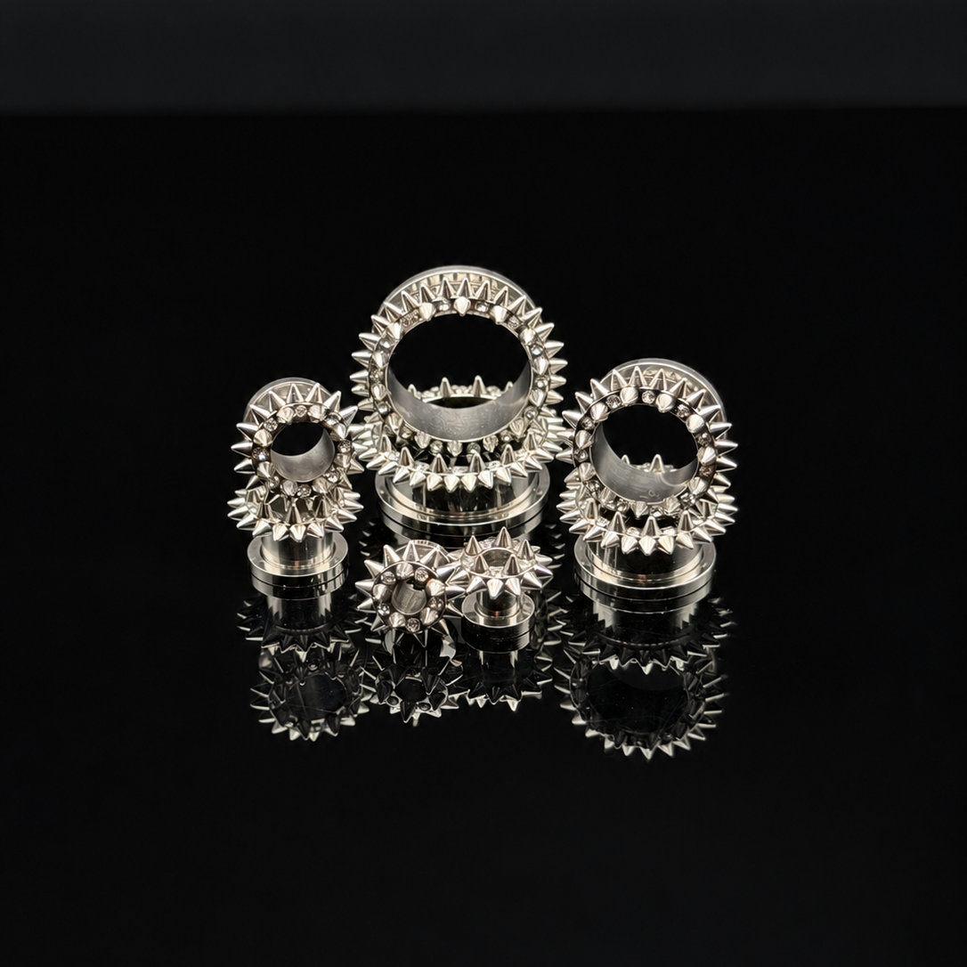 Stainless Steel Double Flare Crown Of Thorn Eyelets