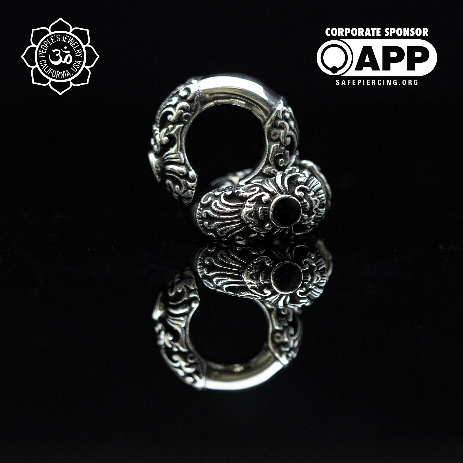 Brass Black Widow Weights by Peoples Jewelry