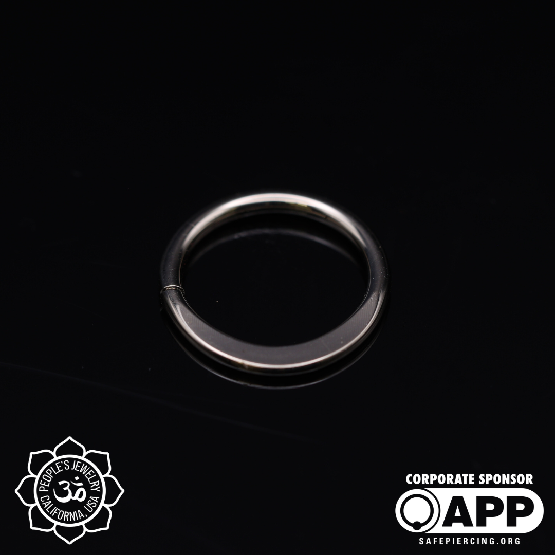 14k Gold Flattened Rings - People's Jewelry