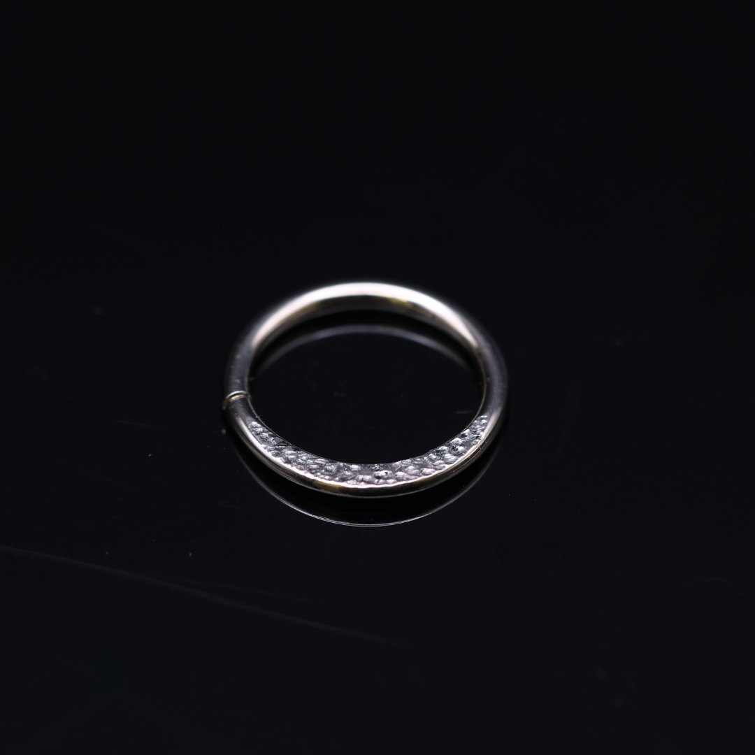 14k Gold Flattened Rings - People's Jewelry