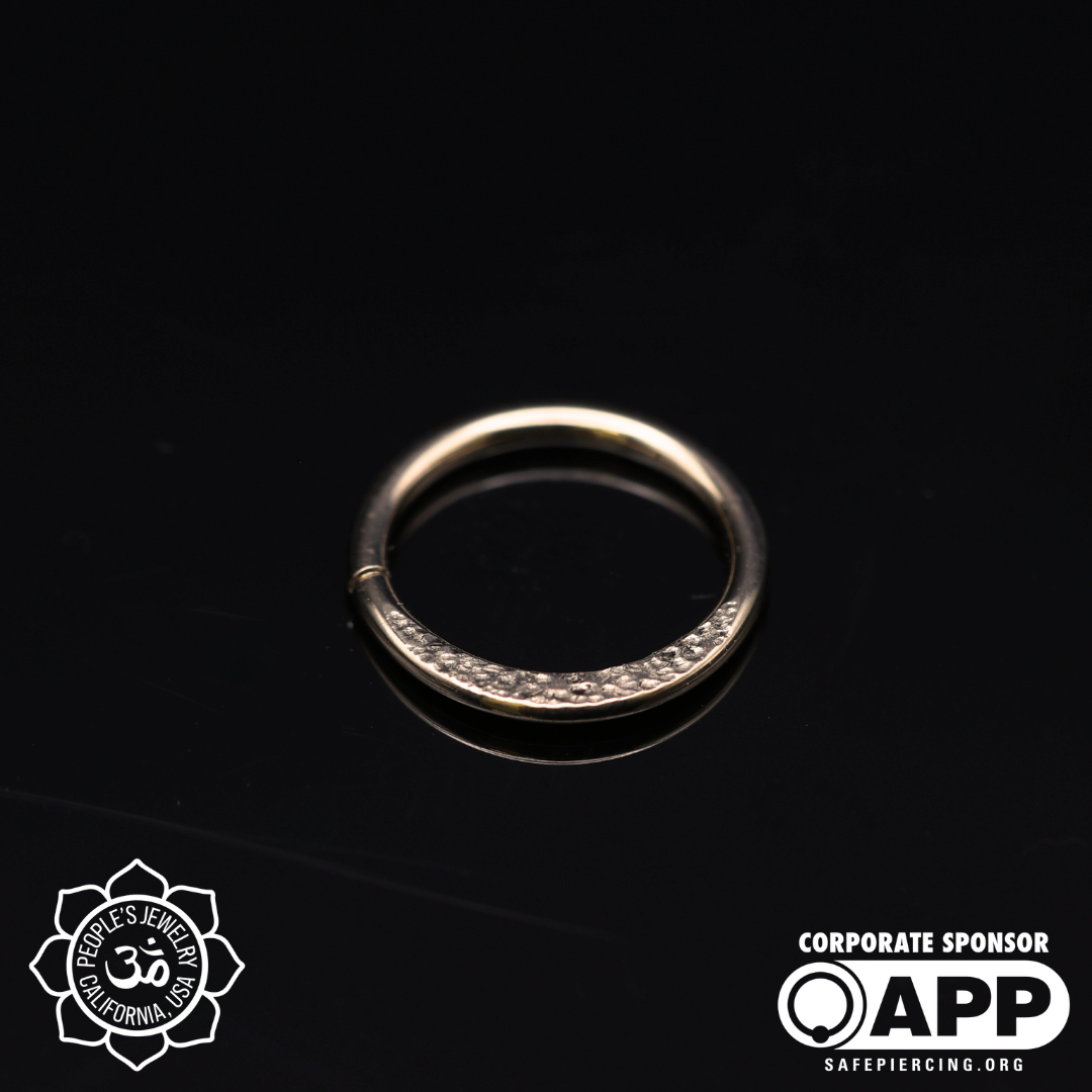 14k Gold Flattened Rings - People's Jewelry