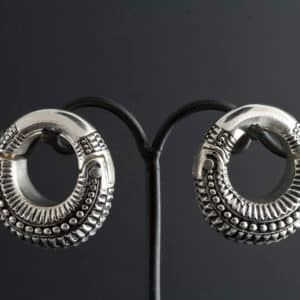 Intricate Brass Beaded Clickers by Peoples Jewelry - Laughing Buddha Studios SoCal