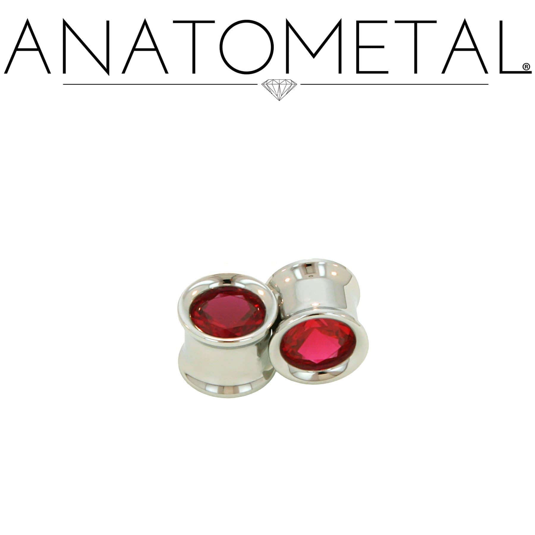 Floating Stone Eyelets by Anatometal - Laughing Buddha Studios SoCal
