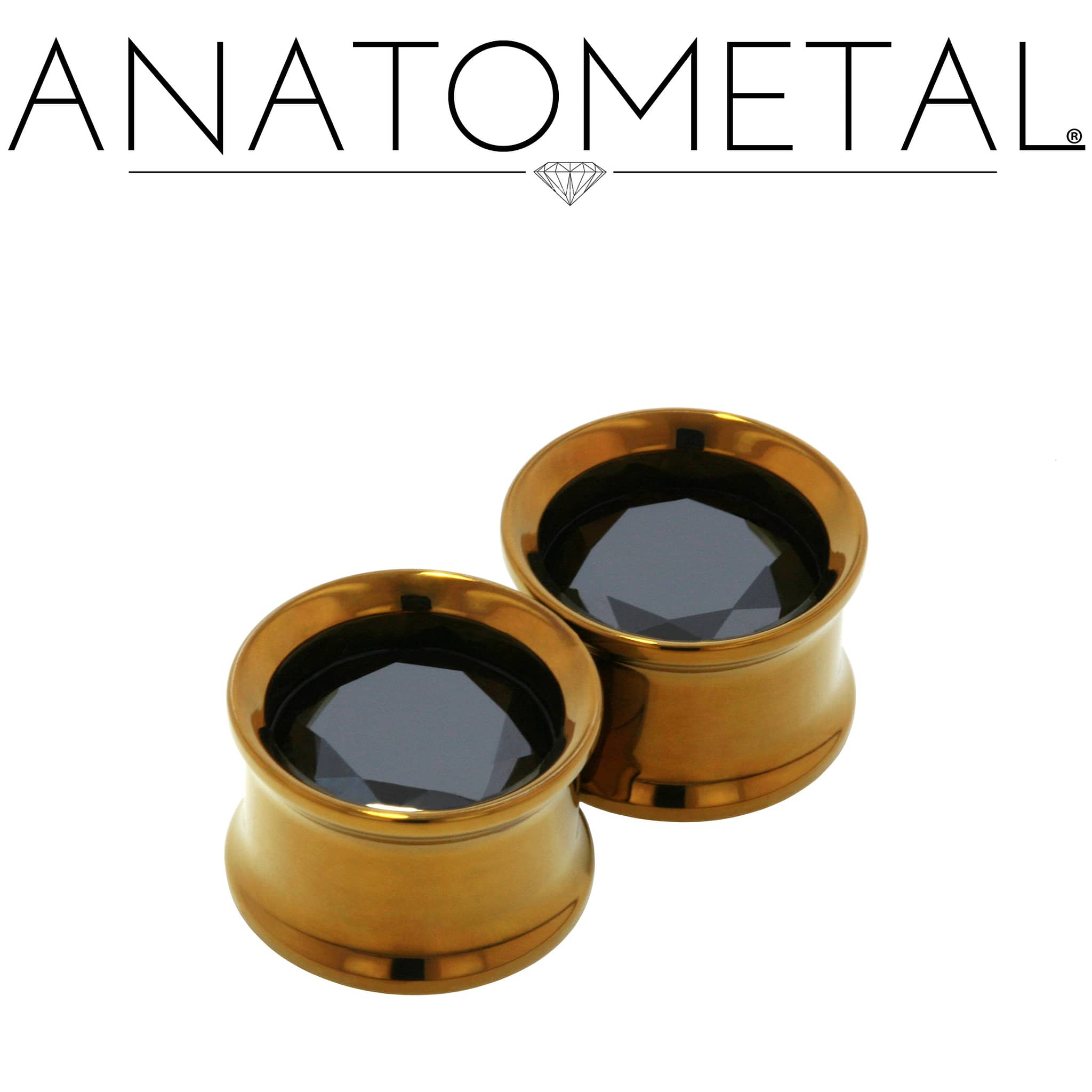 Floating Stone Eyelets by Anatometal - Laughing Buddha Studios SoCal