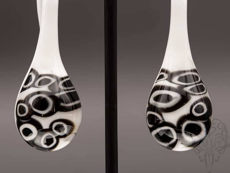 Gorilla Glass Millefiori Lagrimas - Laughing Buddha Studios SoCal