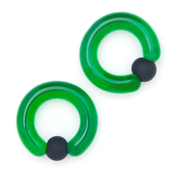 Simple Captive Bead Rings - by Gorilla Glass
