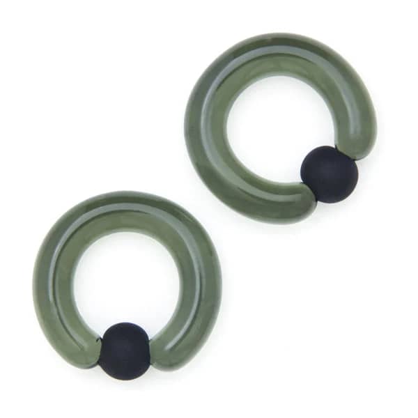 Simple Captive Bead Rings - by Gorilla Glass