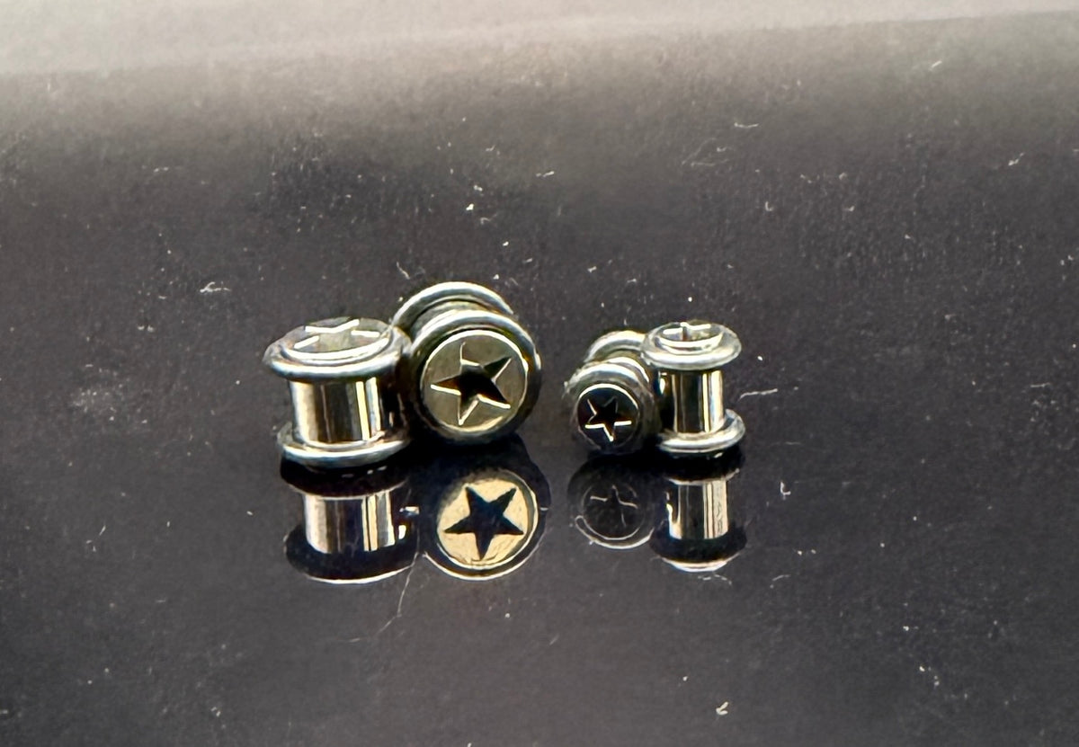 No Flare Surgical Steel Star Eyelets