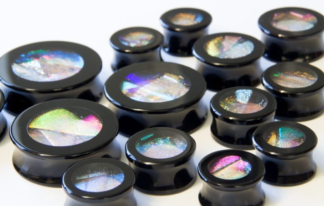 Gorilla Glass Double Flared Hagakure Shogun Plugs