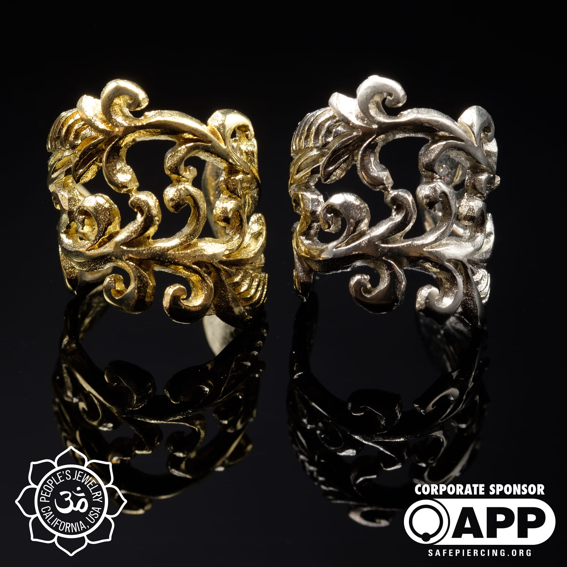 Brass Ear Cuffs by People's Jewelry