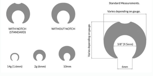 Gorilla Glass Simple Septum Pinchers (2)
