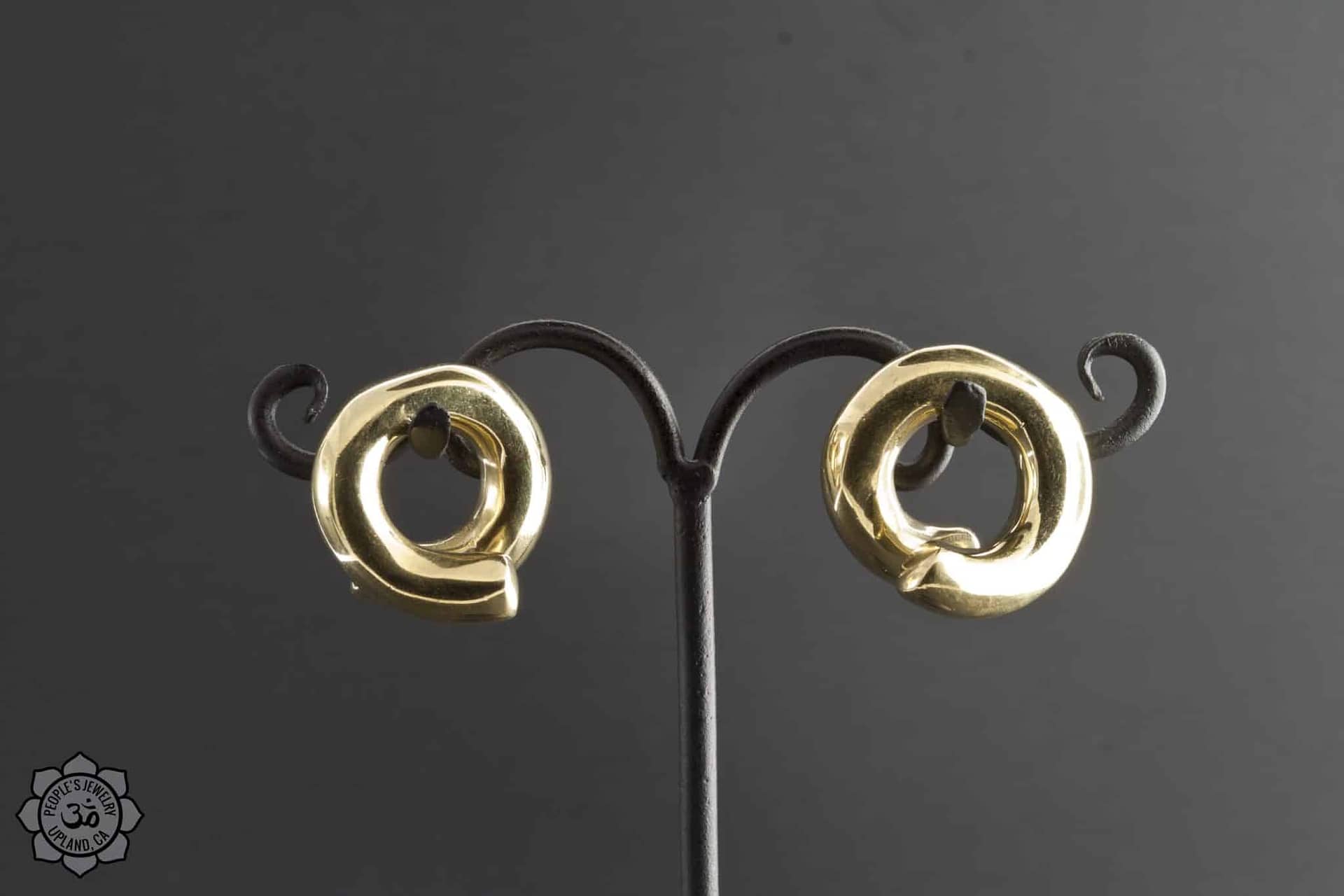 White or Yellow Brass Coils by Peoples Jewelry - Laughing Buddha Studios SoCal