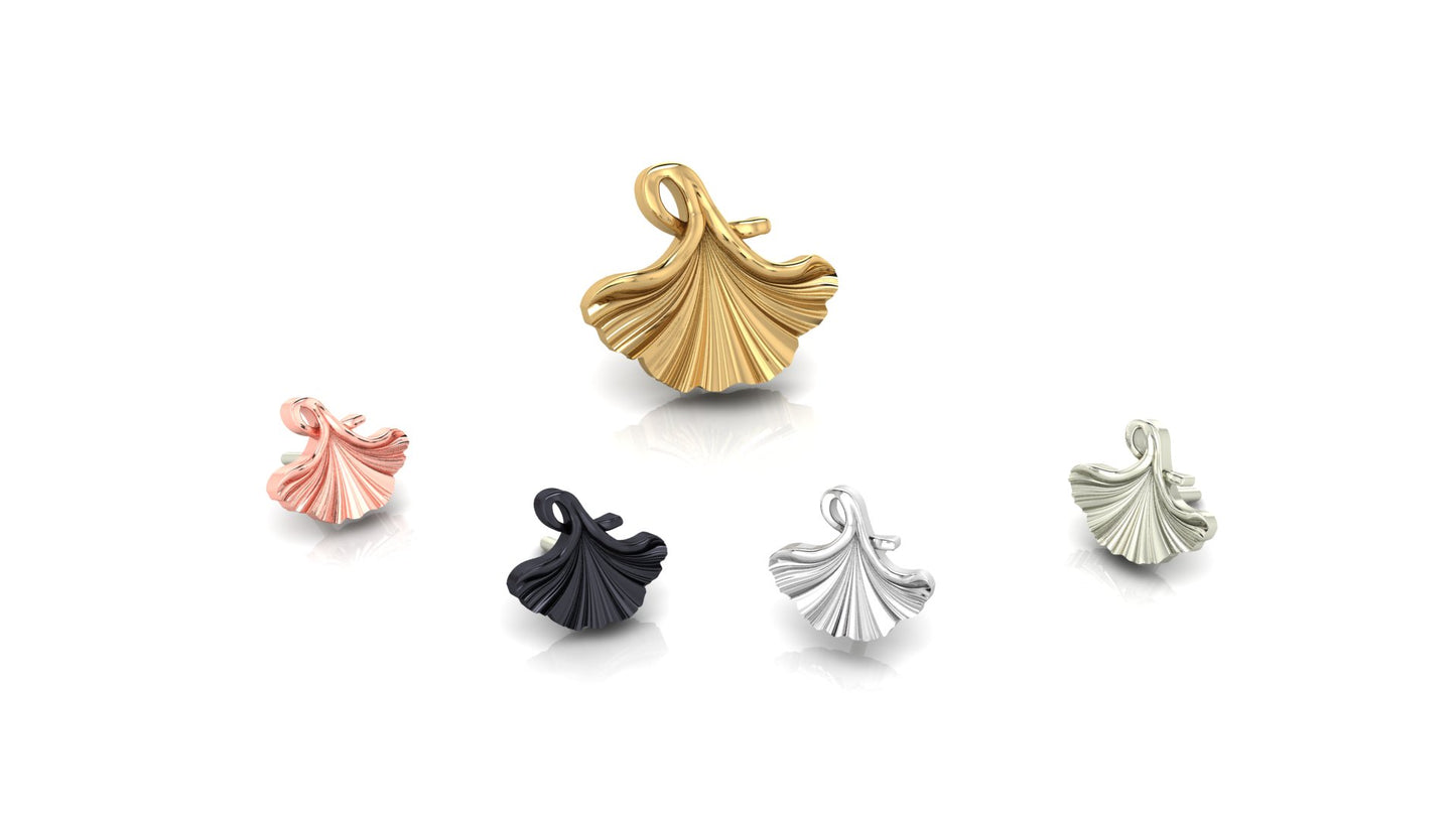 Ginkgo - Mushroom Body Jewelry - Laughing Buddha Studios SoCal