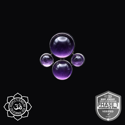 Natural Stone Amren Cluster - People's Jewelry