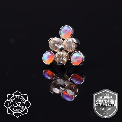 Threadless North Star Cluster - People's Jewelry