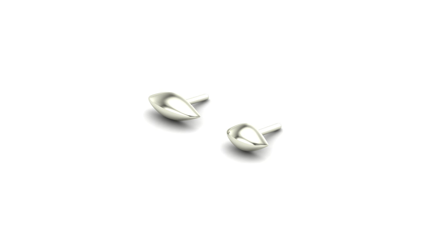 Pointed Oval - Mushroom Body Jewelry - Laughing Buddha Studios SoCal