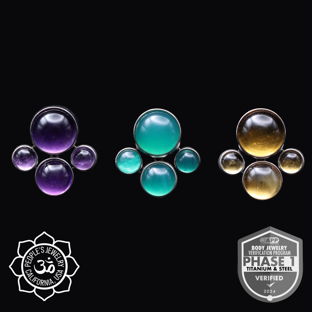 Natural Stone Amren Cluster - People's Jewelry