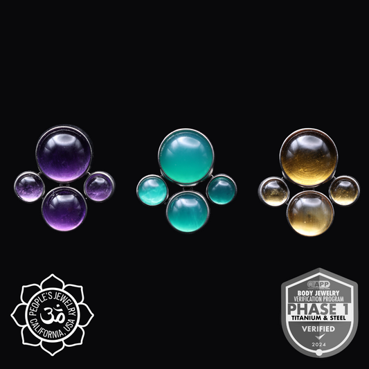 Natural Stone Amren Cluster - People's Jewelry